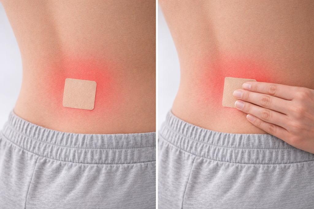 Espalda con 2 imagenes